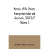 Memoirs of the Sansons, from private notes and documents, 1688-1847 (Volume I) - Paperback