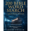 200 Bible Word Search Large Print Puzzles: The Book of Genesis! - Paperback