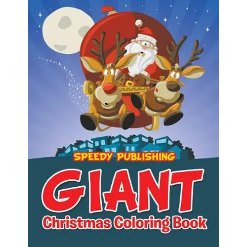 Giant Christmas Coloring Book - Paperback