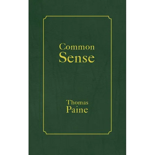 Common Sense - Hardcover