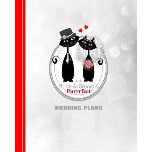 The Bride & Grooms Purrrfect Wedding Plans: Cartoon Cats - Paperback
