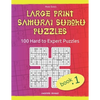 Large Print Samurai Sudoku Puzzles: 100 Hard to Expert Samurai Sudoku Puzzles for Adults - Paperback