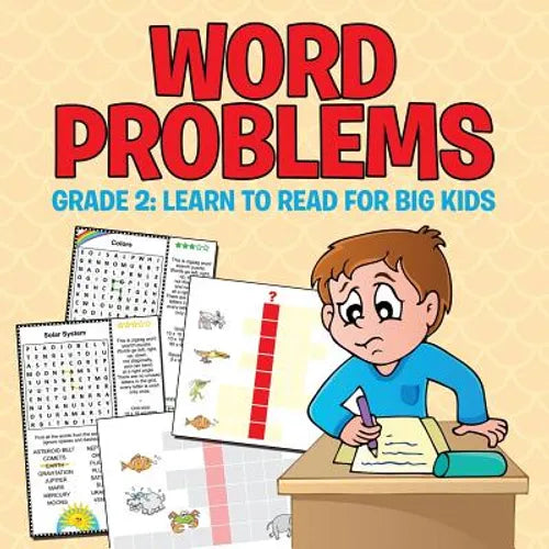Word Problems Grade 2: Learn To Read For Big Kids - Paperback