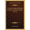 A Concise Natural History Of East And West Florida (1775) - Paperback