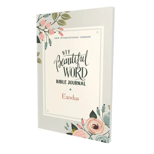 Niv, Beautiful Word Bible Journal, Exodus, Paperback, Comfort Print - Paperback