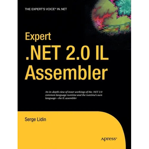 Expert .Net 2.0 Il Assembler - Paperback
