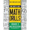 One-Sheet-A-Day Math Drills: Grade 3 Multiplication - 200 Worksheets (Book 7 of 24) - Paperback