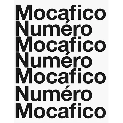 Guido Mocafico: Mocafico Numéro - Paperback