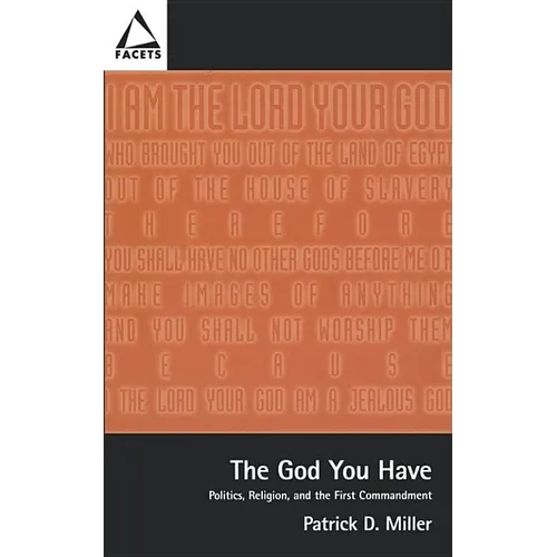 The God You Have: Politics and the First Commandment - Paperback