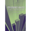 Performance Analysis for Public and Nonprofit Organizations - Paperback