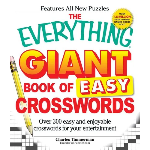 The Everything Giant Book of Easy Crosswords - Paperback