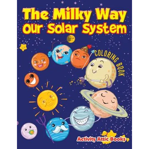 The Milky Way: Our Solar System coloring book - Paperback