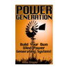 Power Generation: Build Your Own Wind Power Generating System! - Paperback