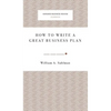 How to Write a Great Business Plan - Hardcover