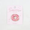 Kawaii Cherry Blossom Iron On Embroidery Patches