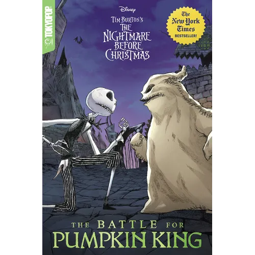 Disney Manga: Tim Burton's the Nightmare Before Christmas - The Battle for Pumpkin King - Paperback