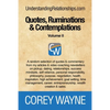 Quotes, Ruminations & Contemplations - Volume II - Paperback