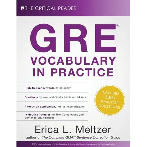 GRE Vocabulary in Practice - Paperback