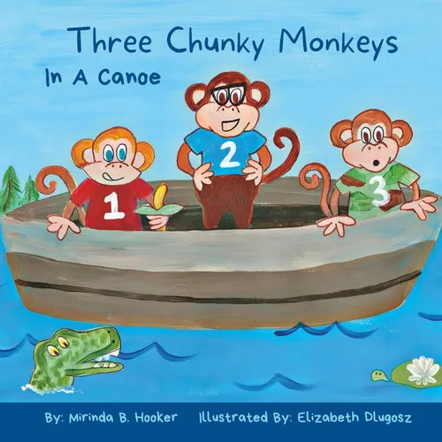 Three Chunky Monkeys: In A Canoe - Paperback