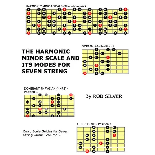 The Harmonic Minor Scale and its Modes for Seven String Guitar - Paperback