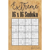 Extreme 16 x 16 Sudoku: Mega Sudoku featuring 55 HARD Sudoku Puzzles and Solutions - Paperback