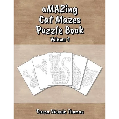 aMAZing Cat Mazes Puzzle Book - Volume 1 - Paperback