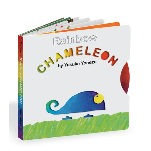 Rainbow Chameleon: An Interactive Spin-The-Wheel Book All about Color - Board Book