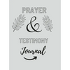 Prayer And Testimony Journal - Hardcover
