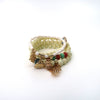 Elephant N Hamsa Charm Ball Bracelet BR2521-62 (12PC)