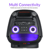 IQ Sound CYBER FLEX8 8-Inch Portable Bluetooth Speaker