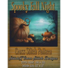 Spooky Fall Night Cross Stitch Pattern - Paperback