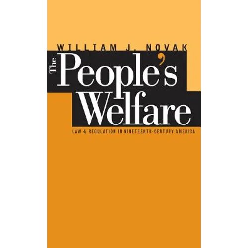 The People's Welfare: Law and Regulation in Nineteenth-Century America - Paperback