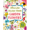 Ultimate Sticker Book Garden Flowers: New Edition with More Than 250 Stickers - Paperback