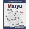 Masyu: 500 Easy to Hard Puzzles (10x10) - Paperback
