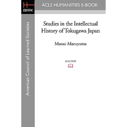 Studies in the Intellectual History of Tokugawa Japan - Paperback