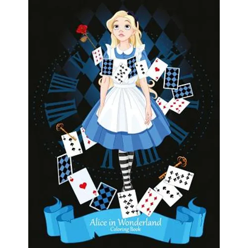 Alice in Wonderland Coloring Book 1 - Paperback