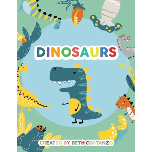 Dinosaurs Activity Workbook for Kids 3-6 - Paperback