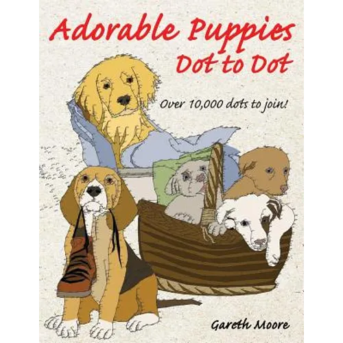 Adorable Puppies Dot to Dot - Paperback