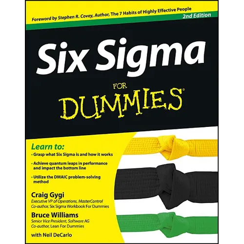 Six SIGMA for Dummies - Paperback