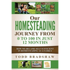 Our Homesteading Journey From 0 to 100 In Just 12 Months: How We Became Self Sufficient In Homesteading As a Family - Paperback