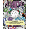 Volleyball Coloring Book & More: Coloring Pages, Activities, & Creative Space for Players & Fans - Paperback