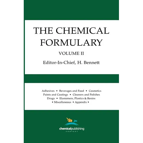 The Chemical Formulary, Volume 2 - Paperback