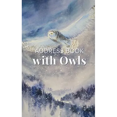 Address Book with Owls - Paperback
