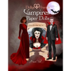 Dollys and Friends, Vampires Paper Dolls: Wardrobe No: 11 - Paperback
