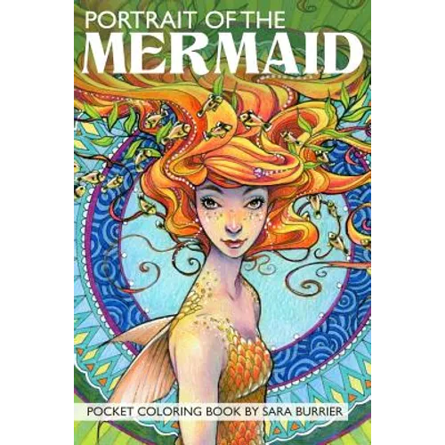 Portrait of the MERMAID Coloring Book - Paperback