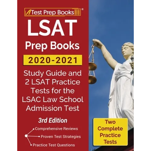 LSAT Prep Books 2020-2021: Study Guide and 2 LSAT Practice Tests for the LSAC Law School Admission Test [3rd Edition] - Paperback