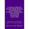 A Law School Exam Prep Book - Contracts Torts Criminal Law Essay Analysis and MB: Semester exam prep for all of law school. - Paperback