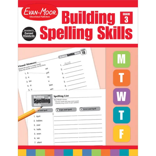 Building Spelling Skills Grade 3 Te - Paperback