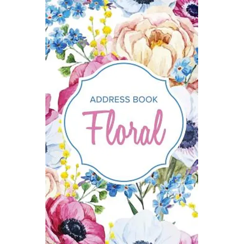 Address Book Floral - Paperback