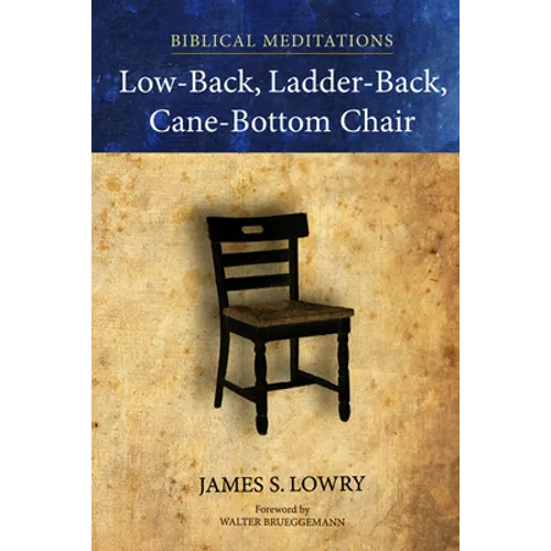 Low-Back, Ladder-Back, Cane-Bottom Chair - Paperback